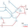 11月1日から全面禁煙化されるエリア（赤線部分）。