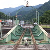 三峰口駅のSL転車台。