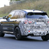 BMW X3M 改良新型プロトタイプ（スクープ写真）