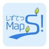 MaaSアプリ「しずてつMap!」のロゴ