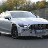 メルセデス AMG GT 4ドアクーペ　改良新型プロトタイプ　スクープ写真