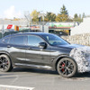 BMW X4M 改良新型プロトタイプ（スクープ写真）