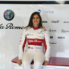 F1アルファロメオのテスト&開発ドライバー、タチアナ・カルデロン。