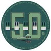 5000系全編成に掲出されている50周年ヘッドマーク。