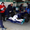 バレンシアF1テスト、ザウバーのニューマシン「C21」がトップ