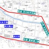 自動運転路線バス公道試験のルート