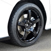 レイズ グラムライツ 57CR 推奨サイズ：19×8.5J Inset45 5H-114.3／カラー：グロッシーブラック／タイヤサイズ：245/35R19 ※チューナーサイズ