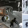 2020年12月、記録的な大雪のため麻痺状態が続いた上越線水上以北。国土交通省の情報によると、関東甲信地方では1月8日12時までの24時間に40～60cmの降雪が見込まれるとされている。