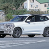 BMW X3 改良新型プロトタイプ（スクープ写真）