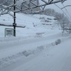 大糸線南小谷駅。1月8日時点の状況。