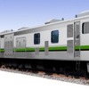 牽引用のGV-E197形と貨車（ホッパ車）のGV-E196形からなるGV-E197系のイメージ。