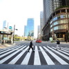 東京駅前（4月10日）