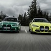 BMW M3コンペティション（左）とM4コンペティション（左）