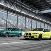 BMW M3コンペティション（左）とM4コンペティション（左）