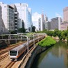 中央線快速では東京～大月間がオフピークポイントのサービス対象エリアに入る。