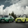 BMW M3コンペティション（左）とM4コンペティション（左）