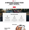 米トヨタのオンライン新車販売「SmartPath」のイメージ