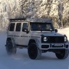 メルセデスベンツ　G500/G550 4x4スクエアード 次期型プロトタイプ　スクープ写真