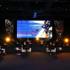 今季型マシン発表日に実施されたイベント「An Evening with Red Bull Racing」の模様（オンラインイベント。多数ある展示車は歴代マシンだと思われる）。