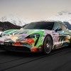 ポルシェ・タイカン のアートカー