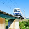 3月28日は終日無料運行される上田電鉄。日曜日だが平日ダイヤで運行され、上田発の下り臨時列車が増発される。