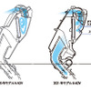 ホンダ X-ADV エアクリーナー断面比較イメージ
