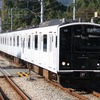 303系とともにワンマン自動放送システムが導入される筑肥線・唐津線の305系。車掌が乗務する列車にも導入される。