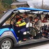 奥永源寺渓流の里での自動運転上小阿仁村での自動運転（2019年）