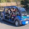 奥永源寺渓流の里での自動運転上小阿仁村での自動運転（2019年）