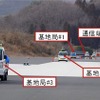 5Gミリ波の実証実験の様子