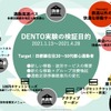 DENTO実験の検証目的