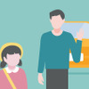 子どもの通園のために毎日送迎している