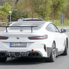 BMW M8をベースとした謎の開発車両（スクープ写真）