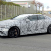 メルセデス AMG EQE プロトタイプ（スクープ写真）