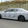 メルセデス AMG EQE プロトタイプ（スクープ写真）
