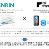 レイ・フロンティア×ゼンリン、位置情報収集技術と地図データベース連携でMaaSビジネス強化