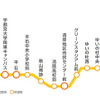 宇都宮ライトレール 路線図