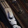 E4系同士の併結運転。定期列車としての最終日に『Maxとき・Maxたにがわ』の併結列車3本で実施される。写真は旧塗色時代のもの。