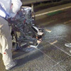 逆走対策工事 作業状況