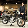 ヤマハ SR400 ファイナルエディションの製品デザインを手がけたヤマハ発動機の尾宮真有さん