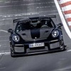 ポルシェ911 GT2 RS のニュルブルクリンク北コースのタイムアタック