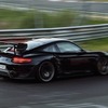 ポルシェ911 GT2 RS のニュルブルクリンク北コースのタイムアタック