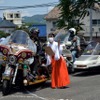 笠間稲荷神社、車の茅の輪くぐり