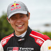 WRC第6戦サファリで、自身初表彰台となる総合2位でゴールした#18 勝田貴元（写真は前戦サルディニア）。