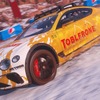 『DIRT 5』の「スーパーサイズコンテンツパック」に収録されるベントレー・コンチネンタル GT のアイスレースカー