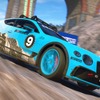 『DIRT 5』の「スーパーサイズコンテンツパック」に収録されるベントレー・コンチネンタル GT のアイスレースカー