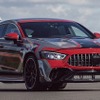 メルセデスAMG GT 4ドアクーペの「Eパフォーマンス」搭載プロトタイプ車