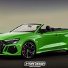 アウディ RS3 カブリオレ 予想CG