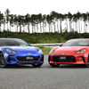 スバル BRZ（左）とトヨタ GR 86（右）初披露から実際の販売開始までに半年以上かかった