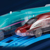 プラレール「電池いらずで出発進行！ テコロでチャージ」　（c） TOMY